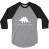 grandpa dinosaur 3/4 Sleeve Shirt