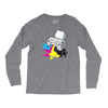 puker printer Long Sleeve Shirts
