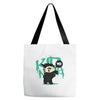 mo hawk ninja Tote Bags