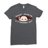 November Peeking Out Asian Baby Boy Ladies Fitted T-Shirt