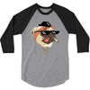 pug life 3/4 Sleeve Shirt