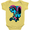 panda rider Baby Onesie