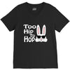 too hip to hop   bunny easter V-Neck Tee