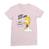 Homer Simpson Ladies Fitted T-Shirt