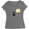 you smile Women's Triblend Scoop T-shirt