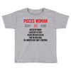 Pisces Woman Toddler T-shirt