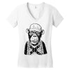 monkey redneck Women's V-Neck T-Shirt