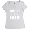 Child of God Women's Triblend Scoop T-shirt