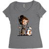 bbffs Women's Triblend Scoop T-shirt