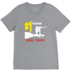 double trouble rocket ride V-Neck Tee