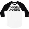 captain marvel 5 3/4 Sleeve Shirt
