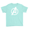 avengers sticker vinyl decal Youth Tee