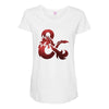 dungeons dragons Maternity Scoop Neck T-shirt