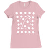 ladybird polker dot Ladies Fitted T-Shirt