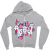 robo city Zipper Hoodie