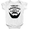 mens grandads bearded Baby Onesie