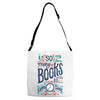 so many books Adjustable Strap Totes
