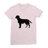 dog Ladies Fitted T-Shirt