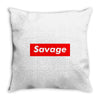 savage Throw Pillow