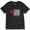 U=U Undetectable = Untransmittable V-Neck Tee