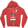 christmas chimney Zipper Hoodie