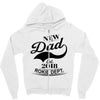 New Dad 2018 Rokie Dept. Zipper Hoodie