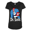 dr. soos Maternity Scoop Neck T-shirt