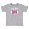 this girl loves drag racing Toddler T-shirt