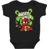 angry ninja and co Baby Bodysuit