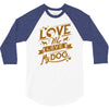 me love my dog 3/4 Sleeve Shirt