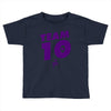 team 10 purple Toddler T-shirt