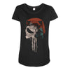 punished by the law Maternity Scoop Neck T-shirt