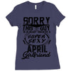 This Guy Is Taken By A Super Sexy April Girlfriend Ladies Fitted T-Shirt