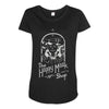 happy mask store Maternity Scoop Neck T-shirt