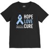 hope love cure stomach cancer awareness V-Neck Tee
