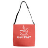 got pho&trade; (original)   asian vietnamese noddles soup food sriracha vn Adjustable Strap Totes