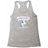 believe in yourself (and unicorns) Racerback Tank