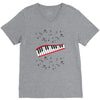 Piano And Music V-Neck Tee