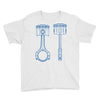 sketch of piston Youth Tee