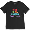 This Is My Human Costume I'm Really A Unicorn V-Neck Tee