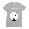 david gilmour on island Ladies Fitted T-Shirt