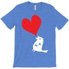 bird love heart animal graph note music party pop art gift T-Shirt