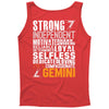 Strong Independent Motivated Gemini Tank Top