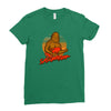 sasqwatch Ladies Fitted T-Shirt