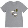 go go go go V-Neck Tee
