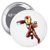 Iron Man Bleeding Edge Pin-back button
