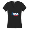 Texas Strong Harvey Texas Graphic T-Shirt Women's V-Neck T-Shirt