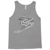 some game involving falling blocks in the style of m.c. escher Tank Top