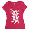 gemini Women's Triblend Scoop T-shirt