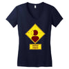 head shot Women's V-Neck T-Shirt